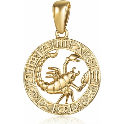 JVD Pozlacený přívěsek Štír SVLP0713XH2GOSC