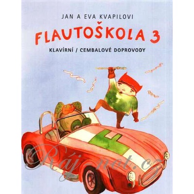 Flautoškola 3 klavírní cembalové doprovody