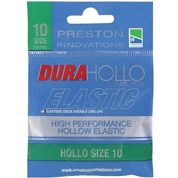 Preston Dura Hollo Elastic amortizér Veľkosť 10 zelená