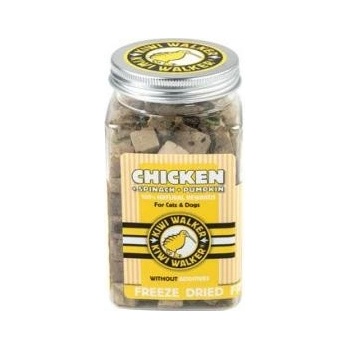 Kiwi Walker Mrazem sušená kuřecí játra + špenát + dýně 100 g