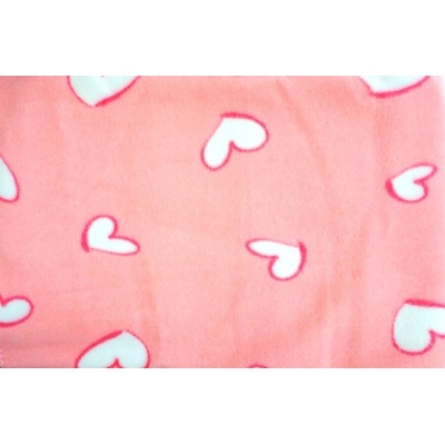 KOALA Бебешко одеяло KOALA, Pink Hearts, розов