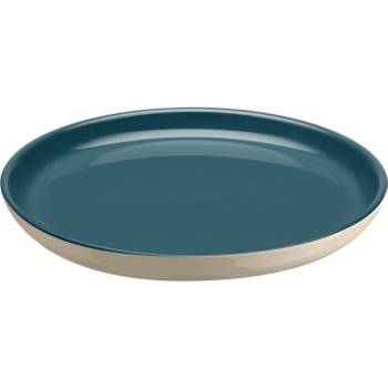Emile Henry Керамична чиния Ø 25 - цвят синьо-зелен / екрю (eh 8925-b9)