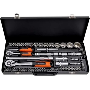 PREMIUM Комплект Гедоре 1/2"-1/4" Premium, 65 части (41451)