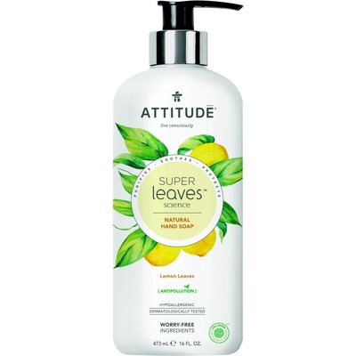 Attitude Super Leaves Citrusové listy přírodní tekuté mýdlo s detoxikačním účinkem 473 ml