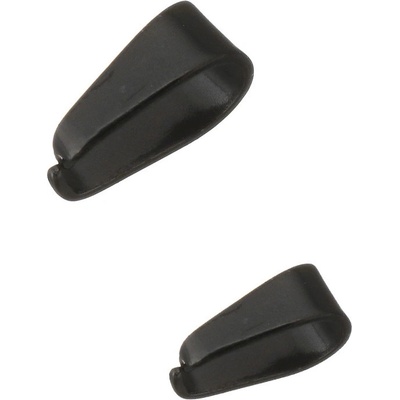 Nerezové šlupny 7-10mm černé - 1Ks+B - 7 x 3 mm / 50Ks
