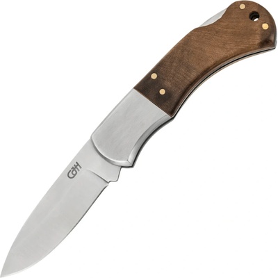 Herbertz CJH pocket knife, burl wood