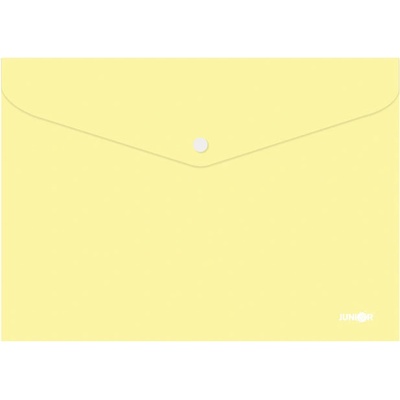 Папка джоб с копче Junior А4 Pastel Жълт (1303078-46-4672Y)