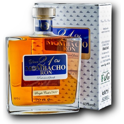 Mombacho 21 Single Port Cask 40% 0,7 l (karton)