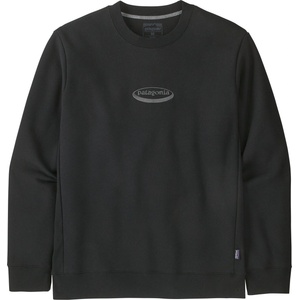 Patagonia Men's '95 Oval Logo Uprisal Crew Sweatshirt Размер: M / Цвят: черен