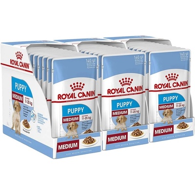 Royal Canin Medium Puppy консерви за средни кученца 30 x 140 г