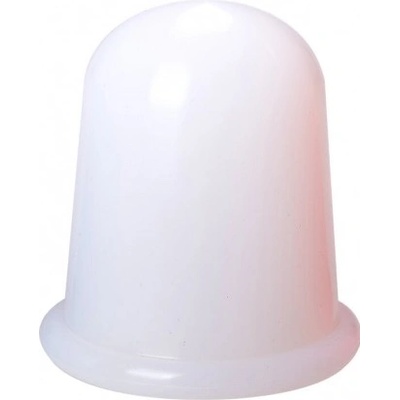 Lipt silikonová baňka bílá L