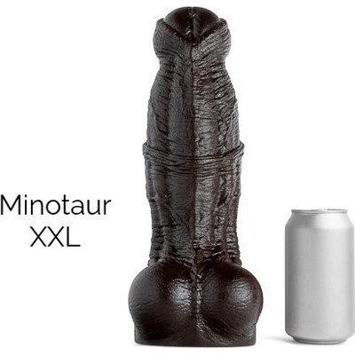 Mr. Hankey’s Toys Minotaur XXL, prémiové silikónové dildo s Vac-U-Lock 33,6 x 6,3–10,1 cm