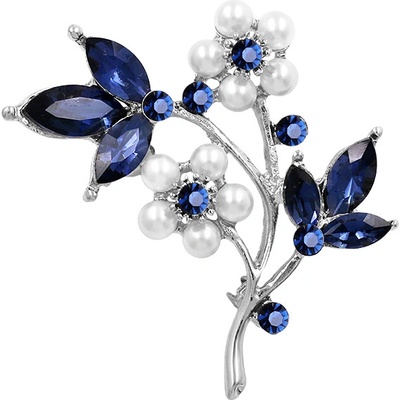 Amparo Miranda Brošňa Flower AM8296 Silver