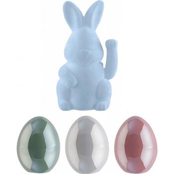 LIVARNO home Sada keramických velikonočních figurek Sada 3 vajec