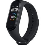 DEVIA Xiaomi MI Band 4 / MI Band 3 DEVIA DELUXE SPORT Каишка с потребителски размер, регулируема, ЧЕРНА ST350269 (ST350269)