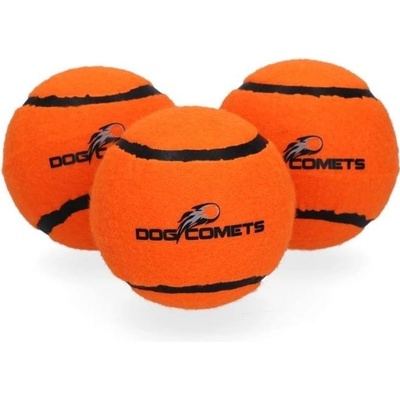 Dog Comets Neutron Star pískací tenisák oranžový 6 cm 3 ks