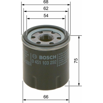 Olejový filter BOSCH 0 451 103 292