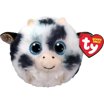TY Toys Плюшена играчка Ty Toys Beanie Balls - Крава Moophy, 8 cm (TY42556)