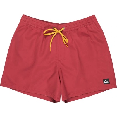 Quiksilver Бански гащета Quiksilver Everyday Solid Volley 15´´ swimming shorts - Red (Burnt Russet)