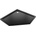 Mexen Flow петостенен плосък душ корито 90 x 90 см, черен мат - 46P709090 (46P709090)