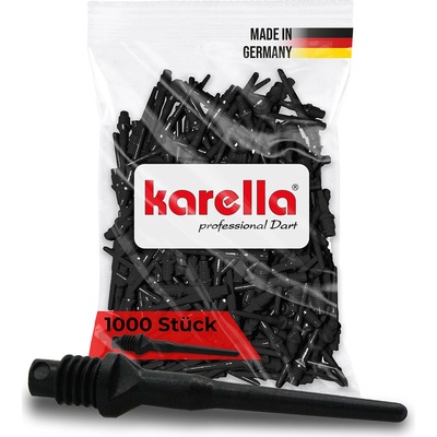 Hroty Soft 2BA měkké Karella 1000ks - černé