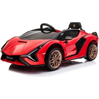 Lamborghini Sian dětské elektrické auto červená