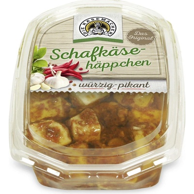 Die Käsemacher Ovčí sýrové jednohubky pikantní 180 g