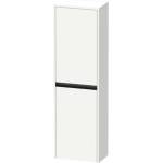 Duravit Ketho. 2 - Шкаф 132x40x24 см, 2 врати, панти отляво, матово бяло K21319L18180000 (K21319L18180000)