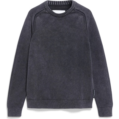 ARMEDANGELS Мъжки пуловер ARMEDANGELS Vaanjo GMT Dye Jumper - Black (017-4178-0112)