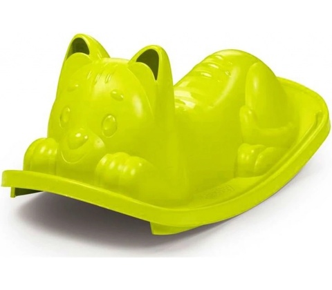Smoby Hojdačka Mačička zelená