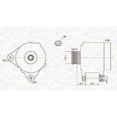 Generátor MAGNETI MARELLI 063731860010