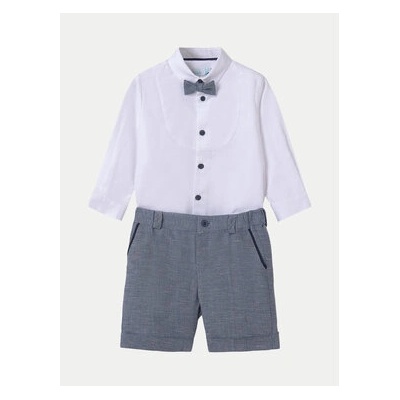 Abel & Lula Комплект от риза и текстилни шорти 05250 Тъмносин Regular Fit (05250)