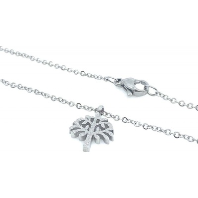 Jan Kos jewellery Řetízek s přívěskem z oceli 12118258