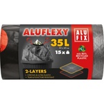 Alufix Торби за отпадъци с връзки ALUFIX - Aluflexy, 35 l, 15 броя (1100032842)