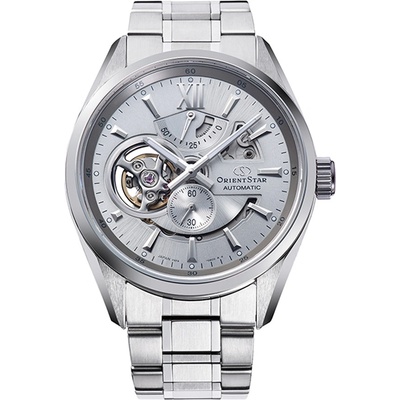 Orient Star RE-AV0125S - Мъжки часовник, Автомат, 41mm, 10 ATM, Сив