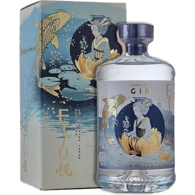 Etsu Japanese Gin Pacific Ocean Water 45% 0,7 l (kartón)