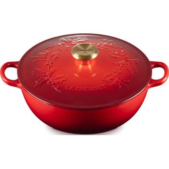 Le Creuset Съд за готвене La Marmite Holly 26 см черешов (21994260602464)
