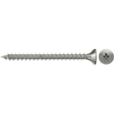 Fischer 657152 skrutka zo zápustnou hlavou 3.5 mm 30 mm krížová dražka Pozidriv glavanizované zinkom 100 ks