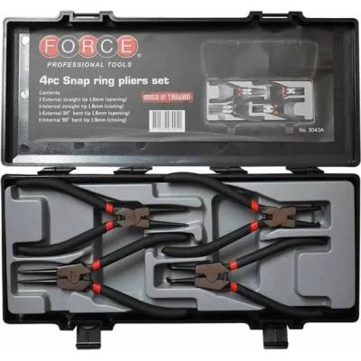 Force Tools Клещи за зегерки Force Tools 5043A/ 4 бр (JN10490)