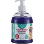 LEOPET Manto Chiaro Light Coat - шампоан за кучета с бяла козина, с протеини от коприна и аромат на фрезия - 500 мл, LEOPET Италия, 76757/IC767578