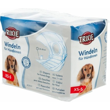 Trixie hygienické plienky pre sučky XS-S 20-28 cm 12 ks