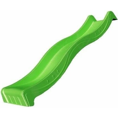Jungle Gym Wavy Star skluzavka 220 cm světle zelená