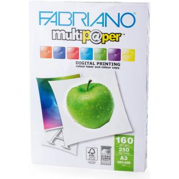 Fabriano Копирен картон Multipaper, A3, 160 g/m2, гланц, 250 (1505100205)