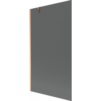Mexen Next преграда за вана 1-крило 100 x 150 cm, графит, четкана мед - 895-100-000-00-40-65 (895-100-000-00-40-65)