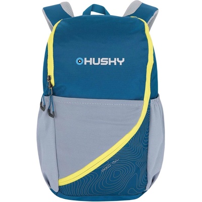 Dětský batoh Husky JIKKO 15L Modrá,Šedá,Žlutá
