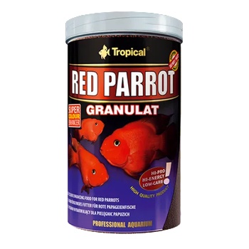 Tropical red parrot granulat Гранули за подсилване на цветовете