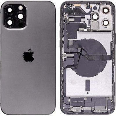 Kryt Apple iPhone 12 Pro Max Zadní Housing Černý