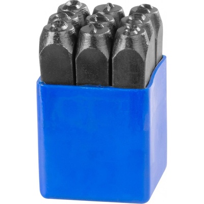 STREND PRO® Raznice ocelové HR59208 čísla, znaky číslice 10 mm, 9 ks 222708