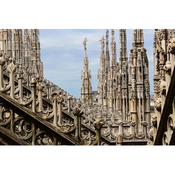 DIMEX ART s. r. o Флизелинов фототапет покрив на миланската катедрала 375 x 250 см