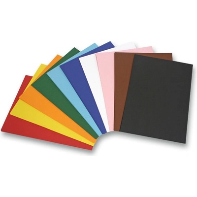 Folia barevné papíry A3 130 g 50 archů 10 barev